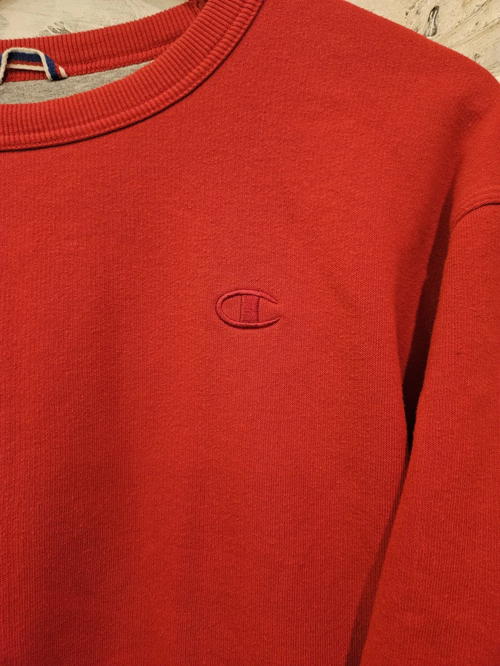 Champion Men’s Crewneck Sweatshirt - Red